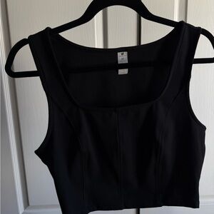 Yogalicious Black Tank Top